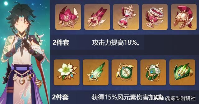 原神：魈统计来啦！约44%玩家使用辰砂套，魈珐钟班武器DPS对比