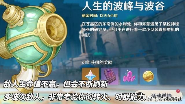 原神：人生的波峰与波谷，刷分强力角色推荐！有你爱用的吗？
