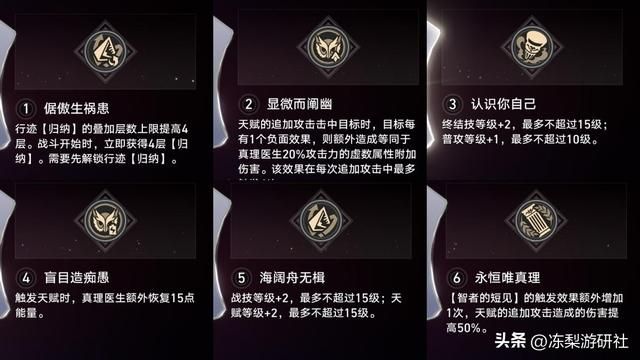 星穹铁道：新晋面板怪物！真理医生机制分析，白送角色也那么强？