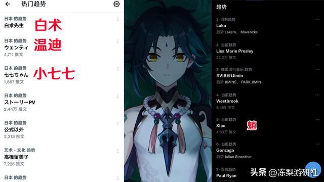 原神：白术终于换裤子了！魈的人设又更丰富了，日推热搜直接霸榜