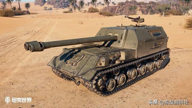 双管8金TD来了！ISU-122-2亮相《坦克世界》拍卖会