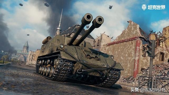 双管8金TD来了！ISU-122-2亮相《坦克世界》拍卖会