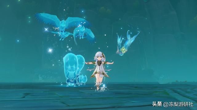 原神：愈发觉得水神芙卡洛斯是召唤师！引入协战NPC，提前测试么