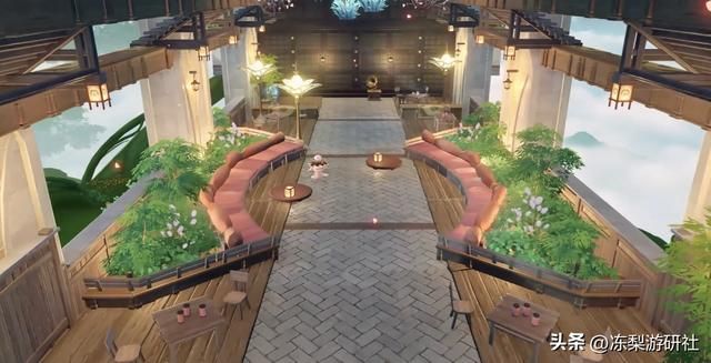 星穹列车开到原神？终点站竟是蜜雪冰城，在店内寿喜烧吃到吐