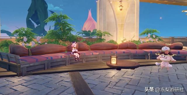 星穹列车开到原神？终点站竟是蜜雪冰城，在店内寿喜烧吃到吐