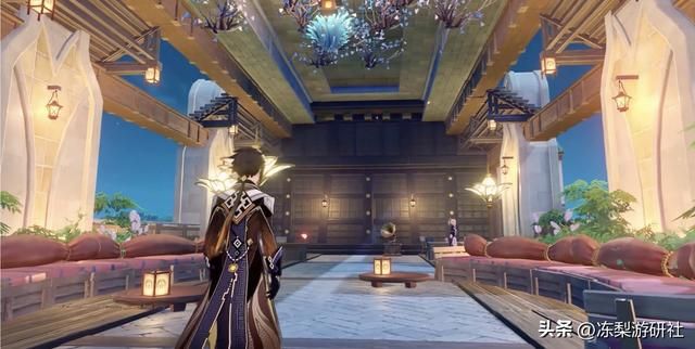 星穹列车开到原神？终点站竟是蜜雪冰城，在店内寿喜烧吃到吐