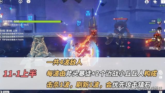 原神：4.4深渊攻略！巨蛇沙虫龙兽打法分析，提前了解事半功倍