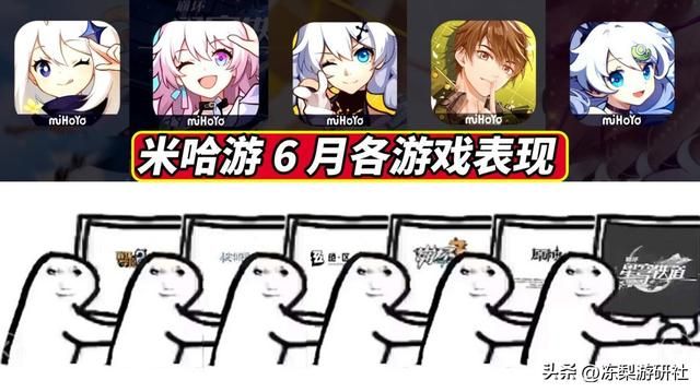 崩铁6月流水腰斩，原神略有涨幅，绝区零会成为下一个爆款吗？
