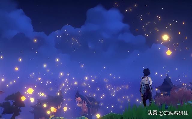 电子斗蛐蛐、皮影戏、打牌，《原神》海灯节赛博年味拉满