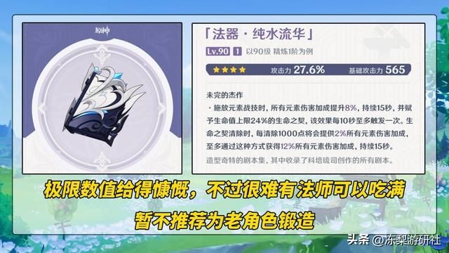 原神：12把枫丹新武器，有哪些老角色能喝汤呢？一起来瞧瞧