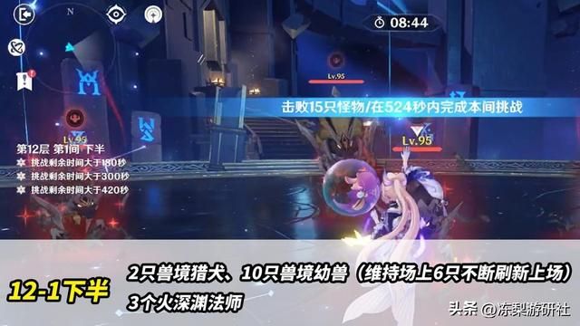 原神：4.1深渊攻略，难度继续下调！原魔弱点分析