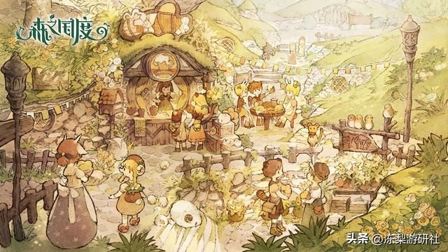 纯手绘的日式幻想MMO？《森之国度》细腻画风呈现温暖世界！