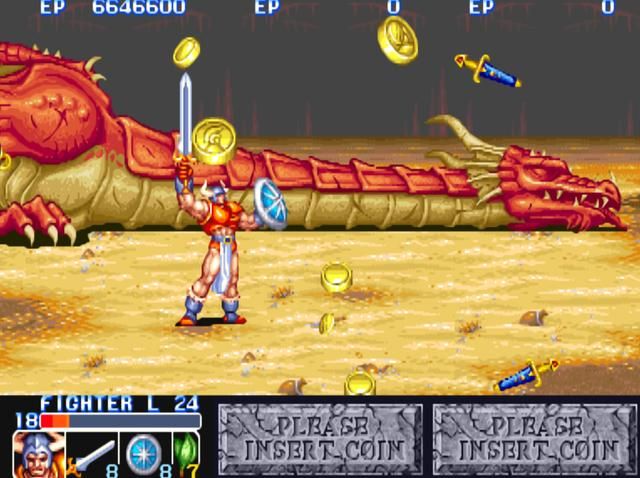 街机龙王战士:游戏中最高等级和最高血量,就算是高手也没见过!