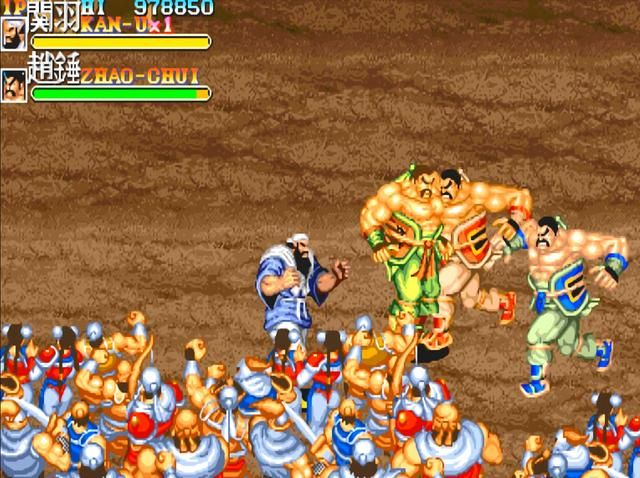 街机三国志2:干掉无数玩家的赵氏兄弟,在哪些地方出现过?