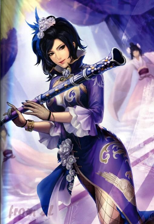 三国无双系列:哪一部作品的甄姬最好看?不得不说,都好看!