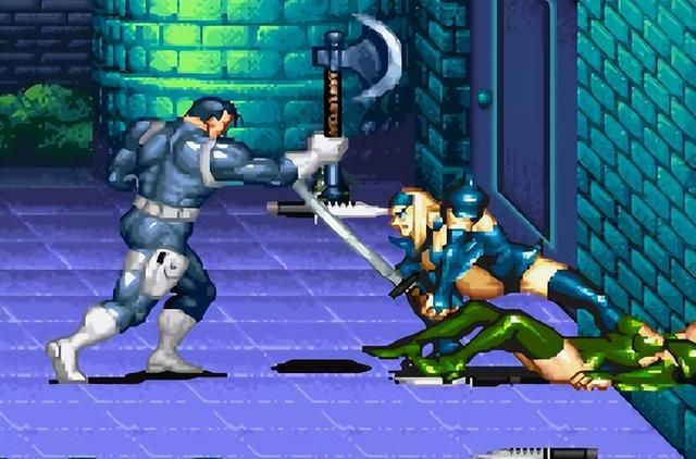 街机《惩罚者》中的武器道具赏析，还有比这游戏更多的武器道具吗