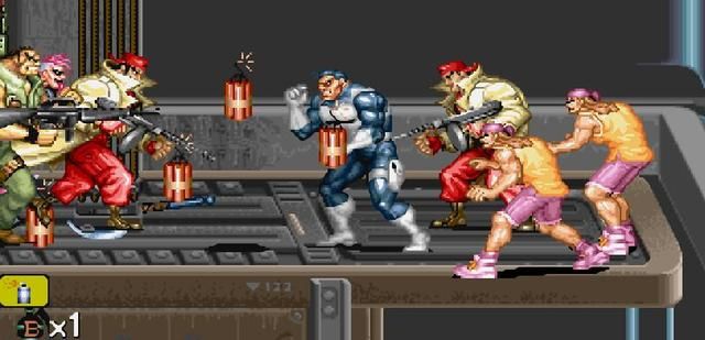 街机《惩罚者》中的武器道具赏析，还有比这游戏更多的武器道具吗