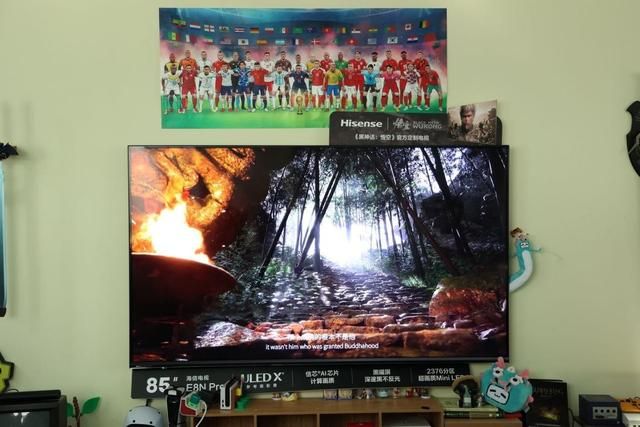 用电视玩黑神话更香？看了BW后网友：还得是官配大全套好！