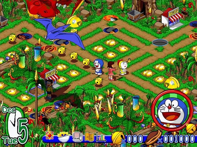 叮当大富翁：游戏中的八张地图，其中一张能直接去神秘天国。