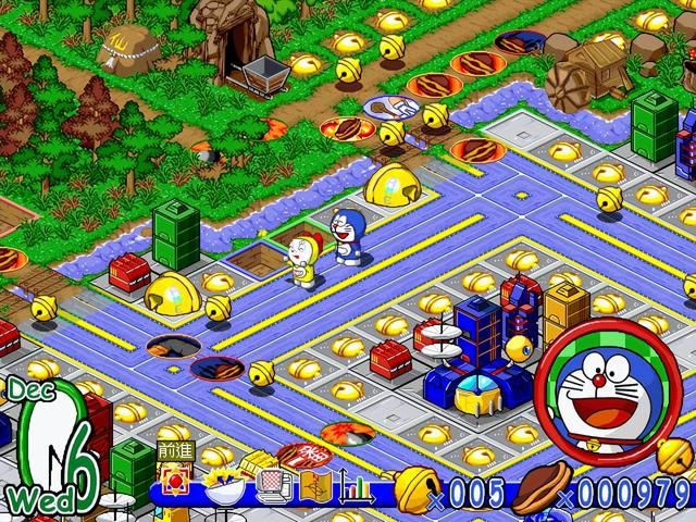 叮当大富翁：游戏中的八张地图，其中一张能直接去神秘天国。