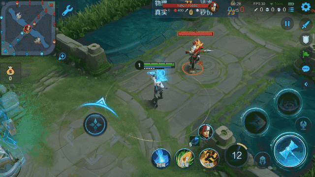 王者荣耀：元流之子的5个连招技巧，一技能“流”是连招核心