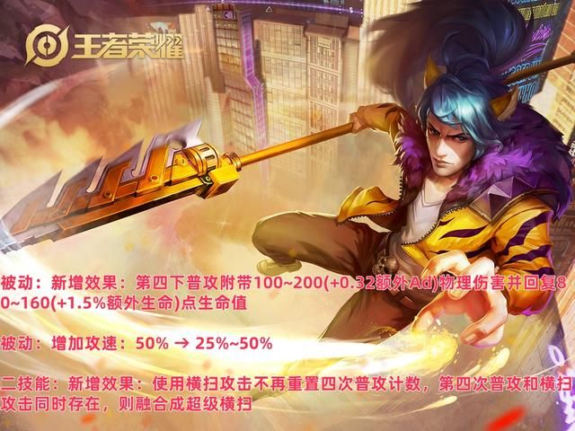 体验服韩信调整分析，用机制换数值，韩信赚麻了！