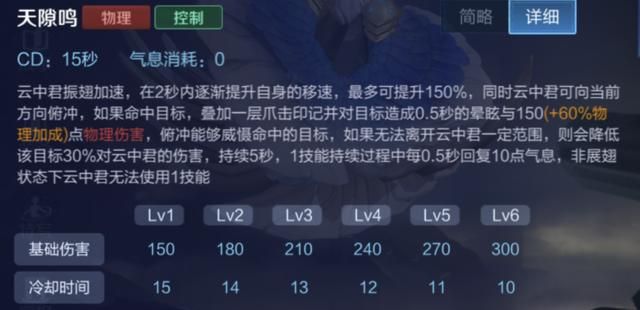 王者荣耀飞行英雄云中君,高爆发暴击流玩法,敌方后排英雄的噩梦