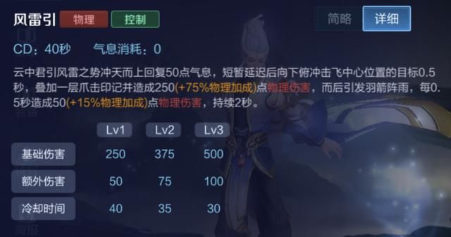 王者荣耀飞行英雄云中君,高爆发暴击流玩法,敌方后排英雄的噩梦