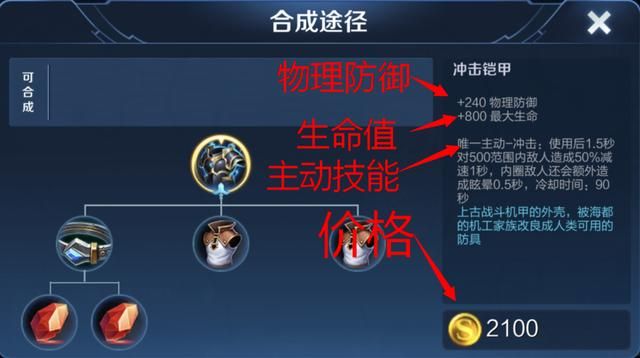 冲击铠甲可以提供控制,那么它适合哪些英雄选择呢?