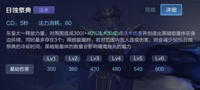 王者荣耀:1级反野总是死?英雄新思路14:东皇太一的4个要点