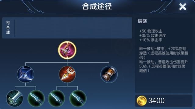 王者荣耀:破军的价格高达2950,它适合哪些英雄选择呢?