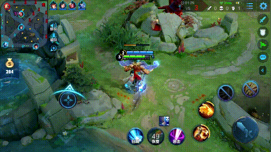 王者荣耀实战分析：王者局16.0满评分的打野盘古，详解carry思路