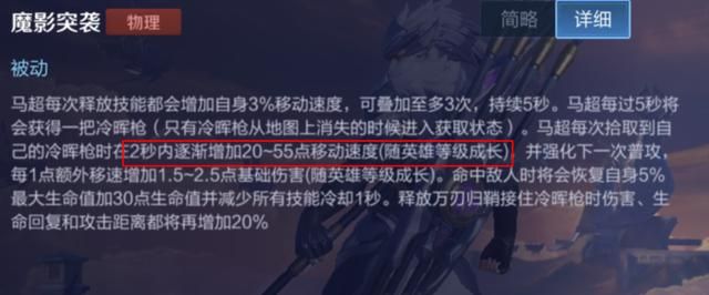 王者荣耀S18更新内容:7个英雄技能调整,削弱的马超成最大赢家