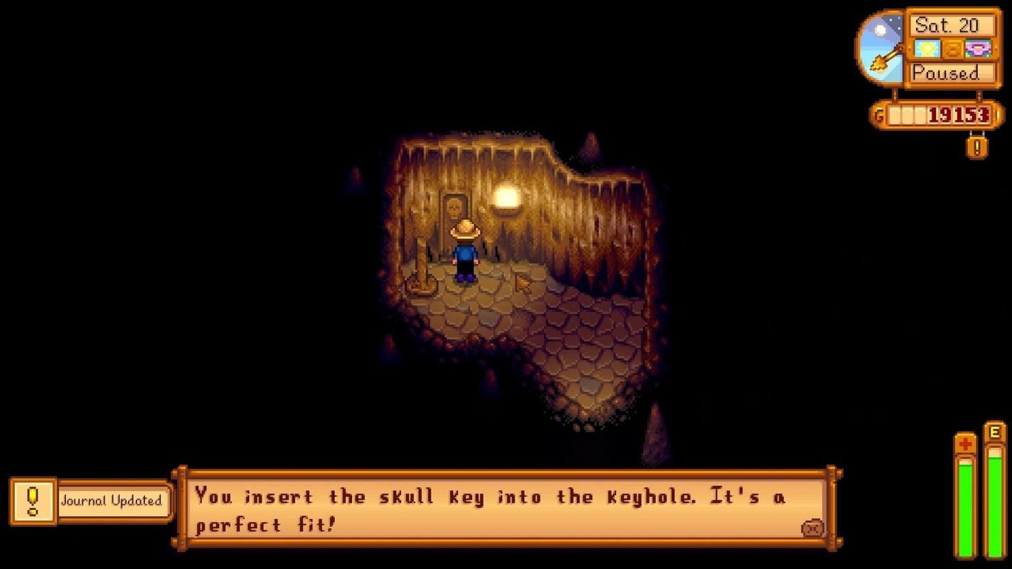 星露谷物语头骨山洞有什么奖励，星露谷物语头骨山洞在哪里