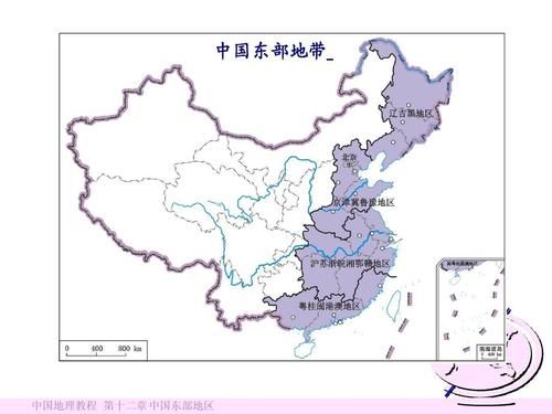 东部地区包括哪里，东部地区包括哪些省份地图