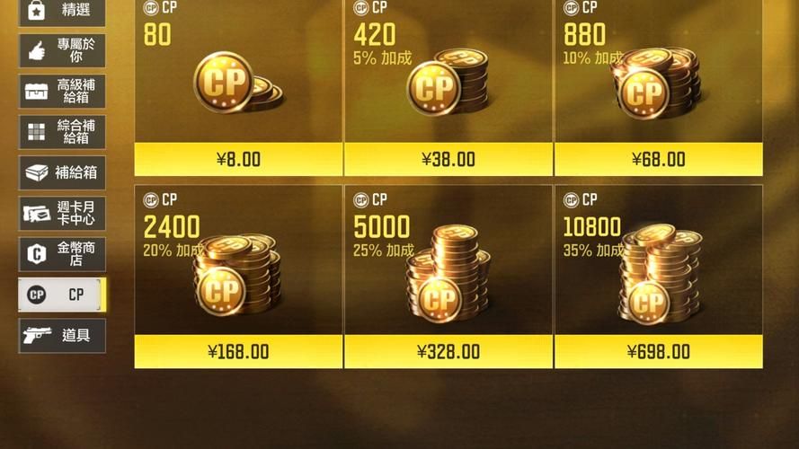 使命召唤cp多少钱一个，使命召唤cp点数有什么用