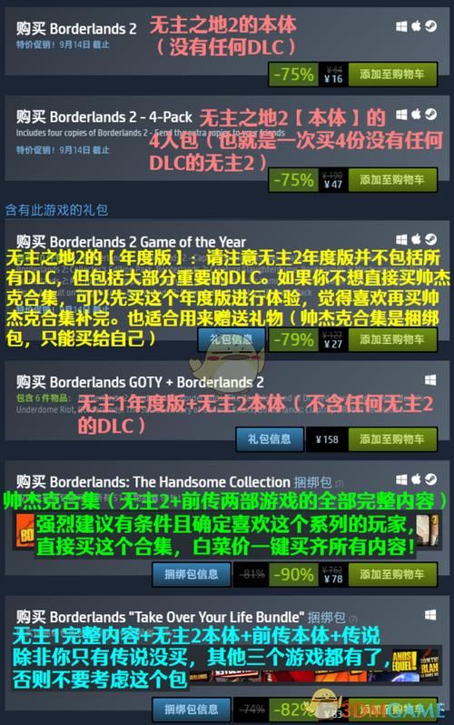 无主之地买哪个版本比较好，无主之地3买哪个版本最划算