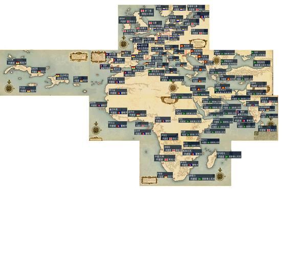 大航海时代4 地图文件下载，大航海时代4地图