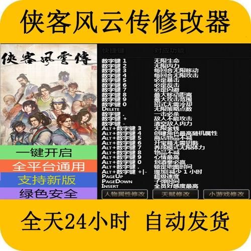 侠客风云传存档修改器找不到存档,侠客风云传存档修改器手机版