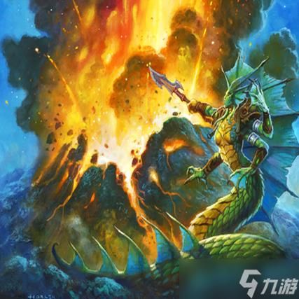 炉石传说怎么火山火山喷发,炉石传说地图彩蛋火山喷发