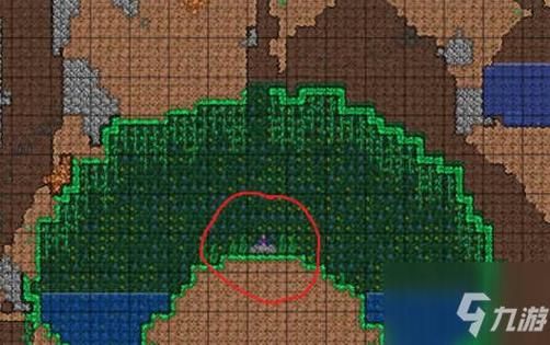 泰拉瑞亚剑冢怎么找1.4.4.9种子,1.4.4.9附魔剑地图种子