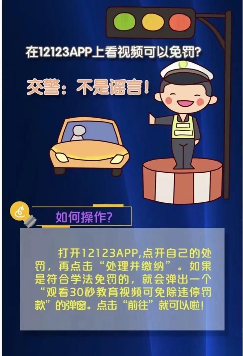 12123违章处理免交罚款，12123违章处理完了怎么还显示违章