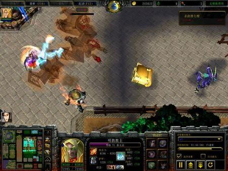 魔兽争霸倚天屠龙记融合之石，魔兽争霸倚天屠龙记守护光明顶攻略