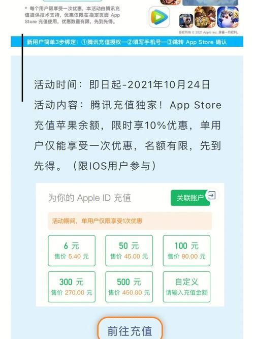 折扣充值ios，ios游戏折扣