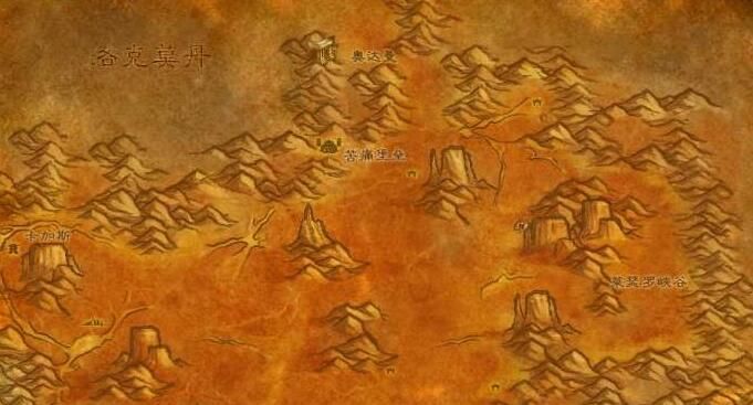 部落怎么去燃烧平原路线图,部落怎么去燃烧平原最快