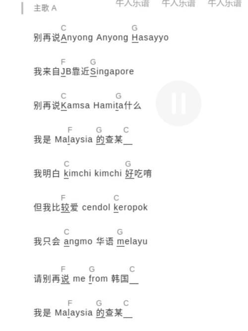 马来西亚的查某歌词完整版,马来西亚的查某什么意思