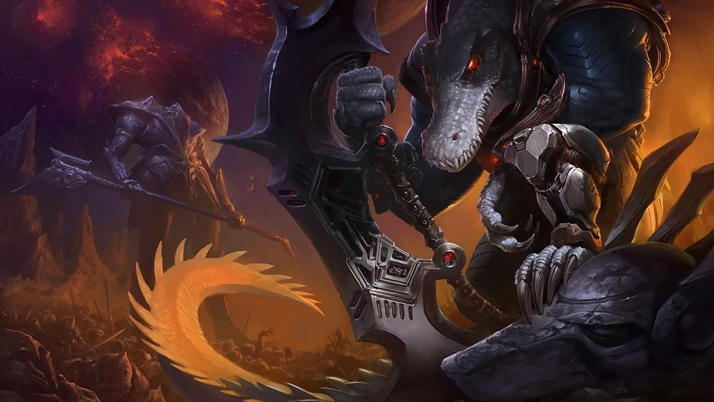 LOL鳄鱼图片，lol鳄鱼语音