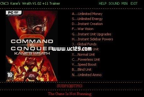 命令与征服3修改器怎么用,命令与征服修改器为什么用不了