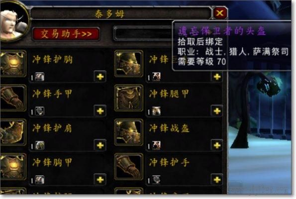 失落征服者套装哪里换装备,失落征服者的头盔