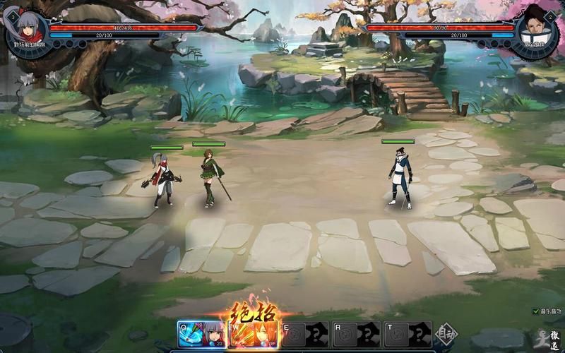 回合制网页游戏,战斗开始中间有龙的游戏名字,回合制网页游戏三国群将传